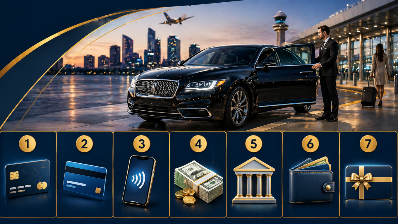 Airport Car Service Jacksonville 7 Payment Options Offered