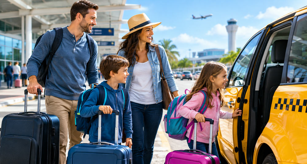 Airport Taxi Jacksonville Florida:7 Tips for Relaxed Family Vacations